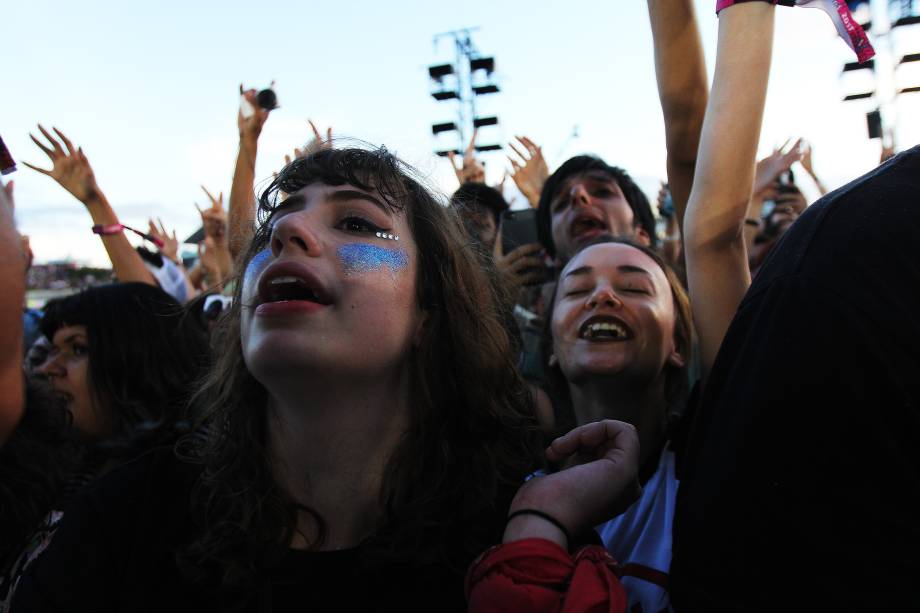 Show da banda Two Door Cinema Club no segundo dia do Festival Lollapalooza 2017