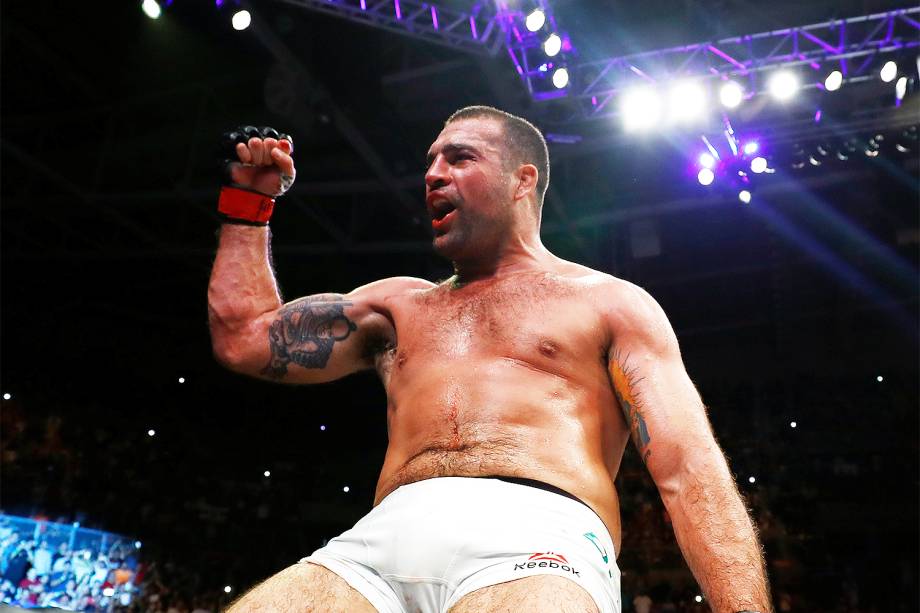 Maurício Shogun vence Gian Villante na edição 106 do UFC Fight Night, no CFO – Centro de Formação Olímpica, em Fortaleza - 11/03/2017