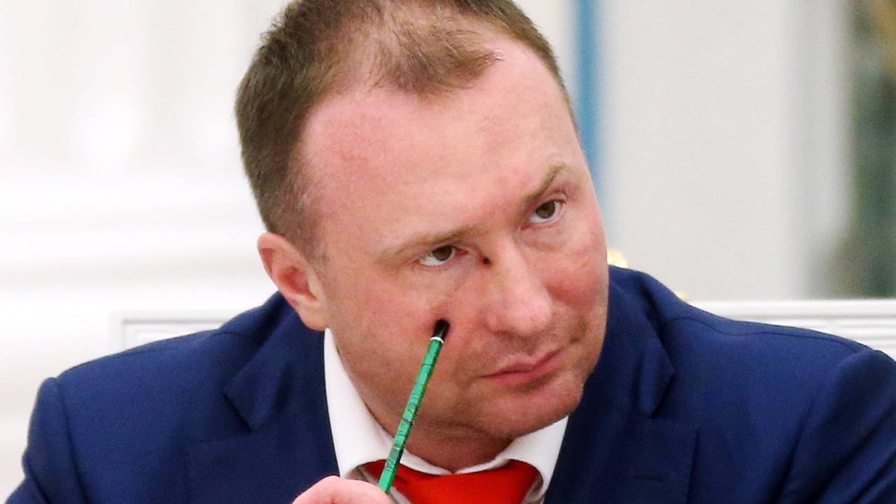 O parlamentar russo Igor Lebedev participa de reunião com o presidente Vladimir Putin - 21/12/2016