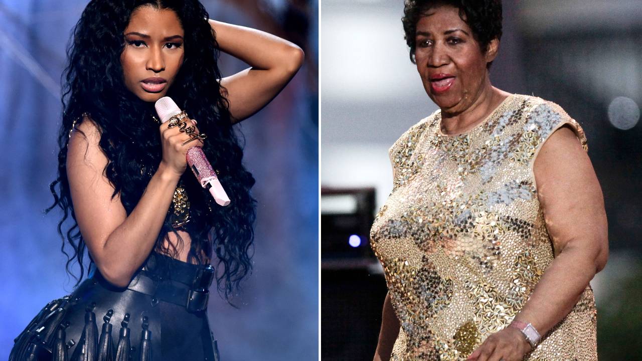 Nicki Minaj e Aretha Franklin
