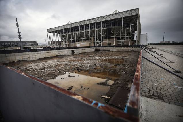 Parque aquático da Rio 2016, abandonado 7 meses após os jogos Parque aquático da Rio 2016, abandonado 7 meses após os jogos