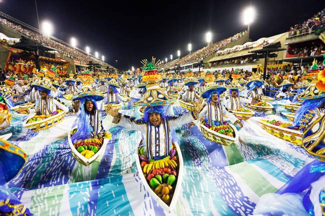 Desfile da escola de samba Portela, no Sambódromo da Marquês de Sapucaí, no Rio de Janeiro (RJ) - 28/02/2017