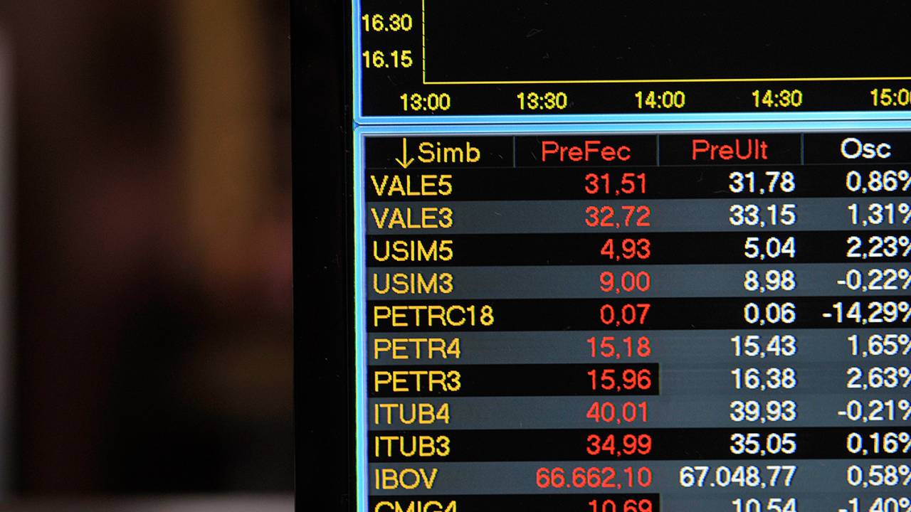 Economia - Bovespa - Bolsa de valores - Ações