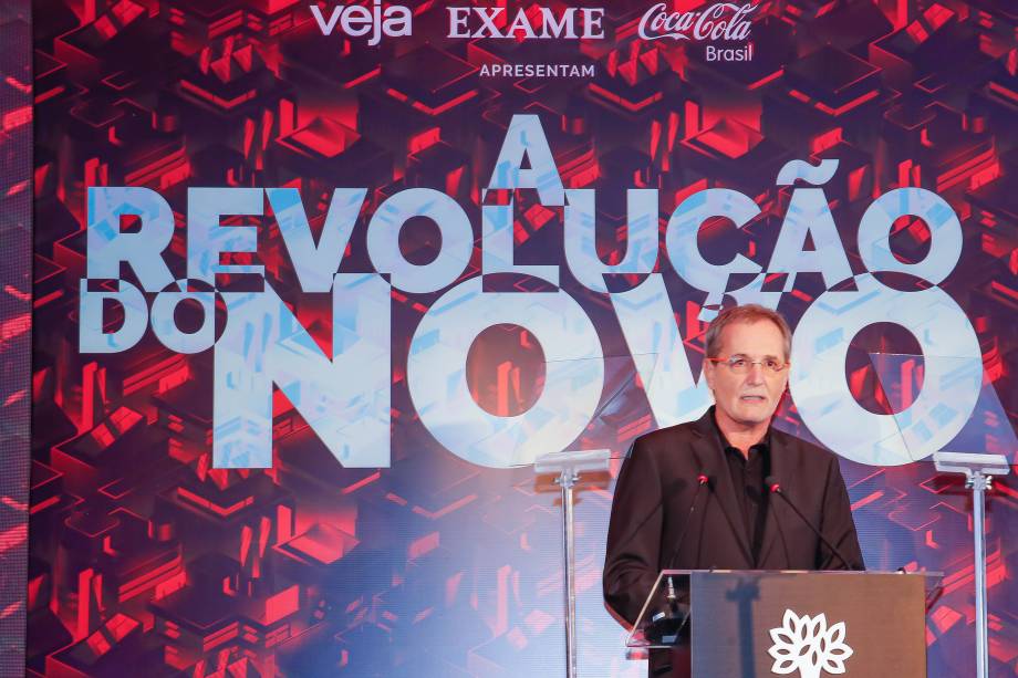 Walter Longo, presidente do grupo Abril, durante abertura do Fórum VEJA Exame A Revolução do Novo