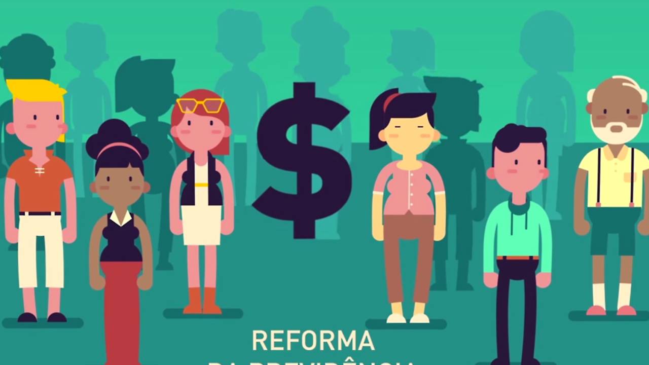 Vídeo do site "Apoie a Reforma" sobre a reforma da previdência