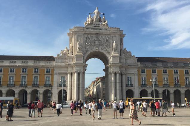 Arco da Rua Augusta, em Lisboa Arco da Rua Augusta, em Lisboa
