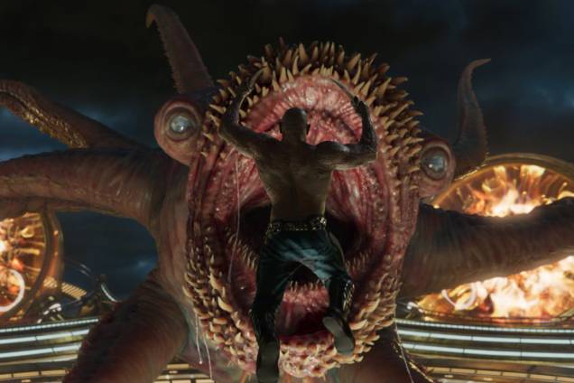 Drax (Dave Bautista) em Guardiões da Galáxia 2 Drax (Dave Bautista) em Guardiões da Galáxia 2
