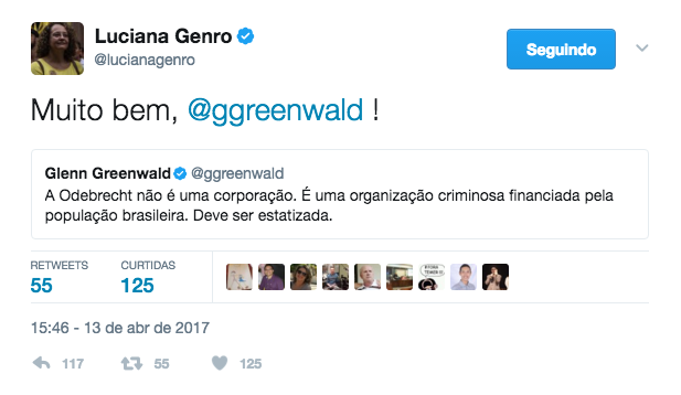 Luciana Genro estatizada