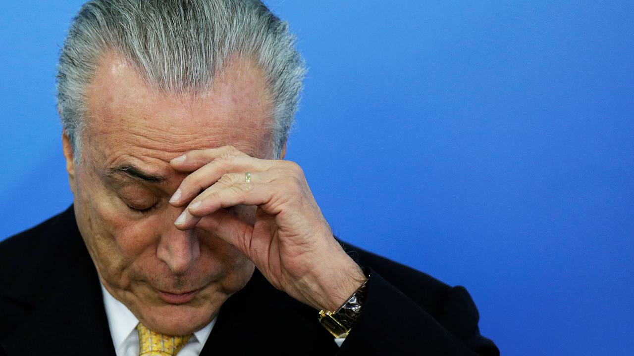 O presidente Michel Temer