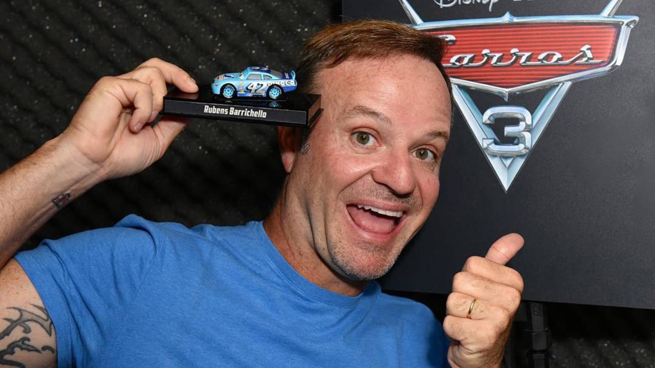 Rubens Barrichello fará participação no filme Carros 3