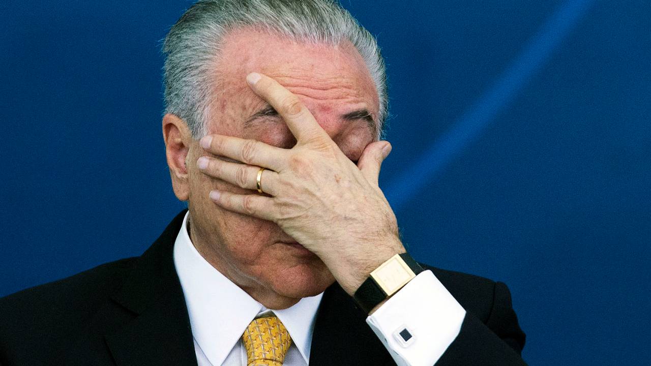 O presidente Michel Temer