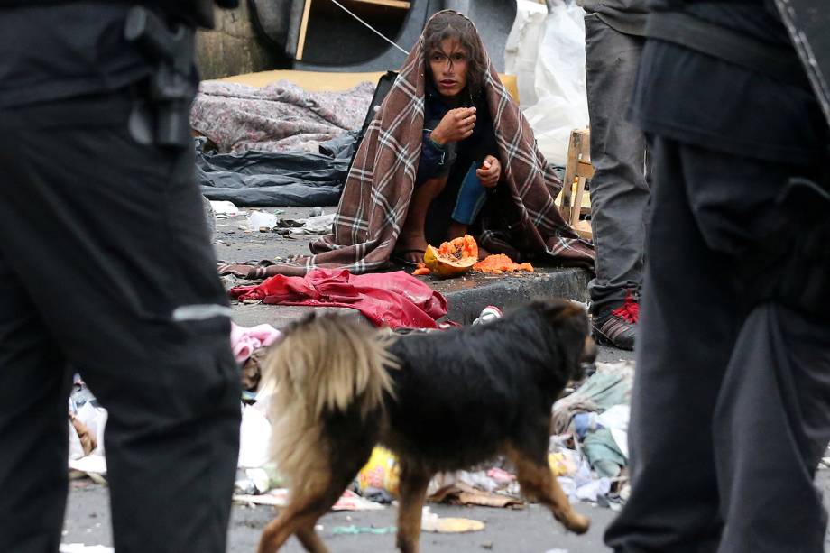 Polícia faz operação contra tráfico na região da Cracolândia, no centro de São Paulo