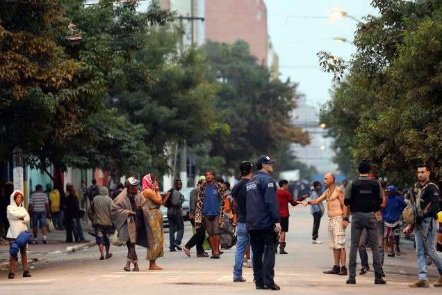 Polícia faz operação contra tráfico na região da Cracolândia, no centro de São Paulo Polícia faz operação contra tráfico na região da Cracolândia, no centro de São Paulo