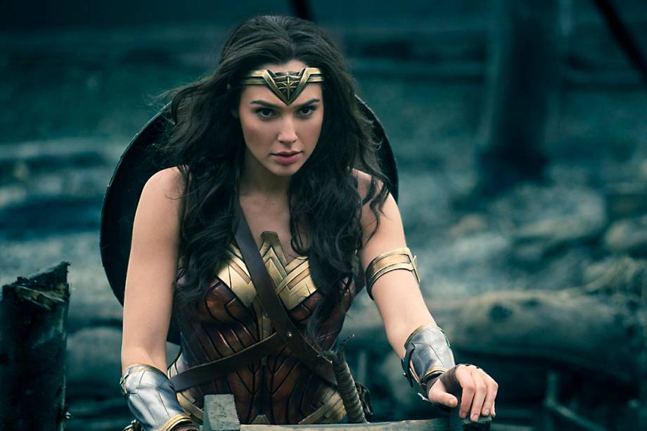 Gal Gadot em cena do filme 'Mulher Maravilha'