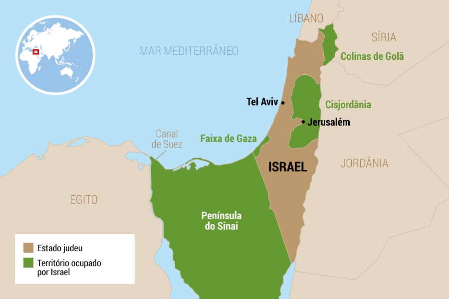 10 de junho de 1967 - Declarado cessar-fogo