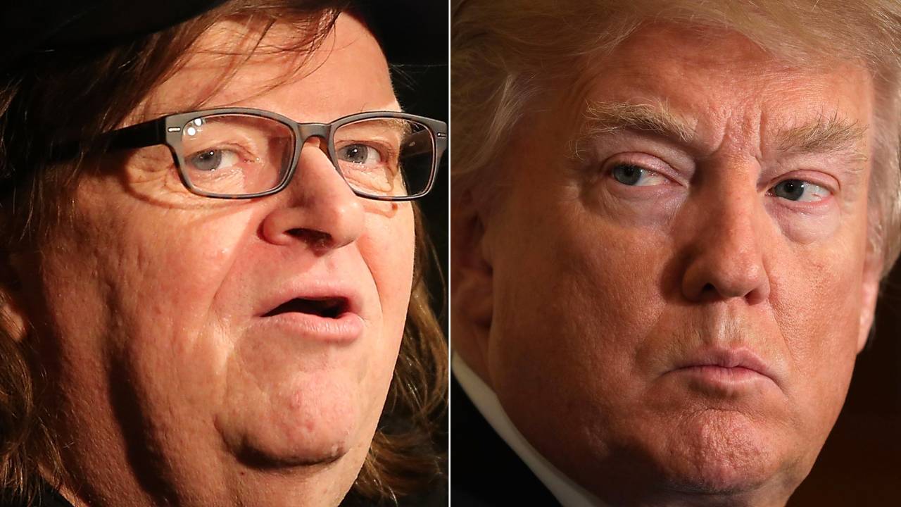 Michael Moore e Donald Trump