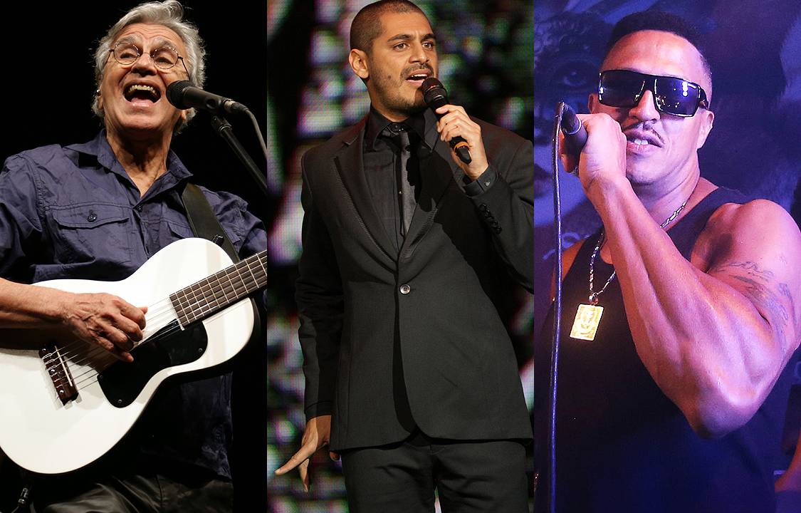 Caetano Veloso, Criolo e Mano Brown