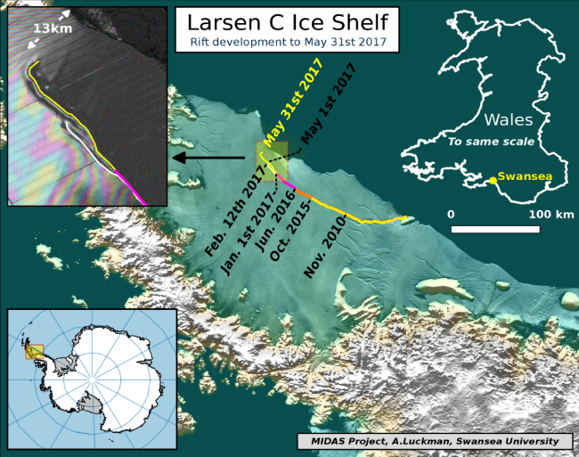 Plataforma de gelo Larsen C