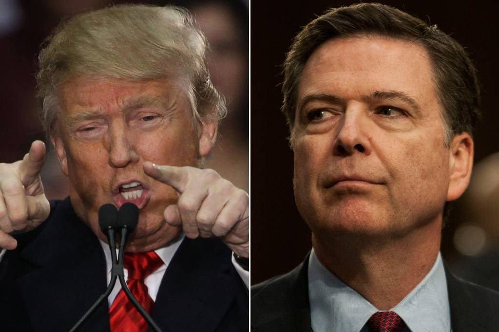 Senadores pedem que Trump entregue supostas gravações de Comey