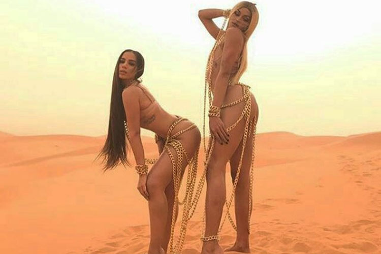 Anitta e Pabllo Vittar gravam clipe de Sua Cara no Deserto do Saara, no Marrocos Show de encrencas: as rusgas de Anitta com Ivete, Preta e outros famosos