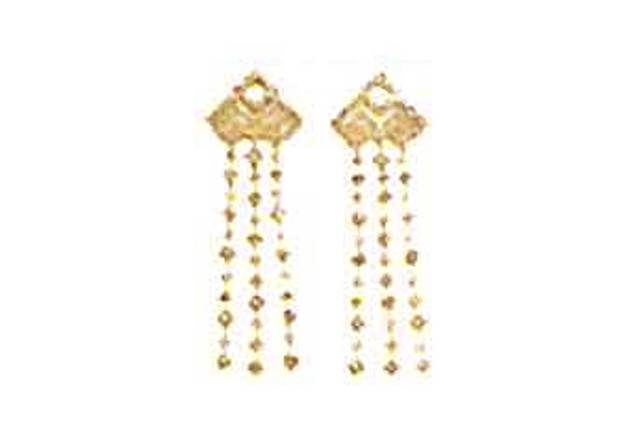 Conjunto de ouro amarelo 18k-02 Conjunto de ouro amarelo 18k-02