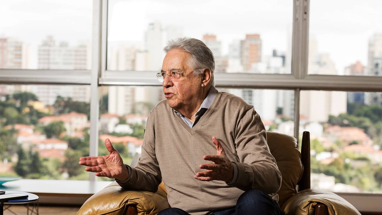 Fernando Henrique em entrevista para VEJA