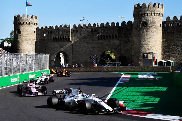 Felipe Massa durante o Grande Prêmio do Azerbaijão, na oitava etapa da temporada de 2017 da Fórmula 1 - 25/06/2017 Felipe Massa durante o Grande Prêmio do Azerbaijão, na oitava etapa da temporada de 2017 da Fórmula 1 - 25/06/2017