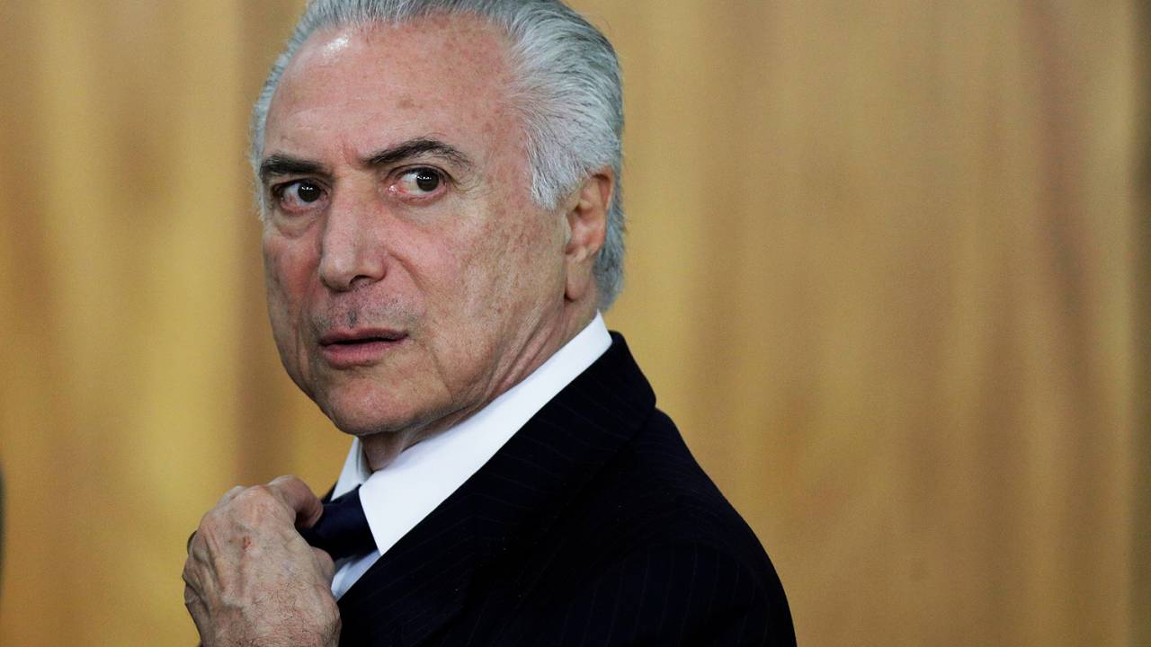 O presidente Michel Temer