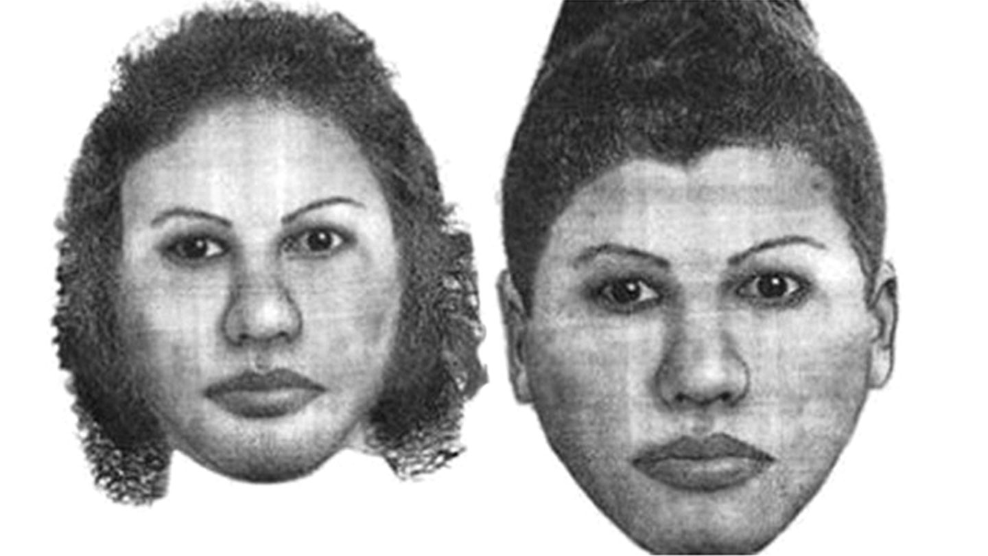 EQUÍVOCO EM PRETO E BRANCO – O retrato falado circulou no Facebook como se fosse da sequestradora de crianças: Fabiane foi confundida com a mulher do desenho