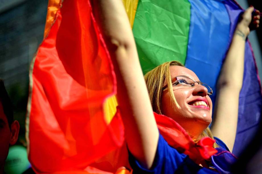 21ª edição da Parada do Orgulho LGBT de São Paulo reúne a comunidade LGBT e simpatizantes na Avenida Paulista - 18/06/2017