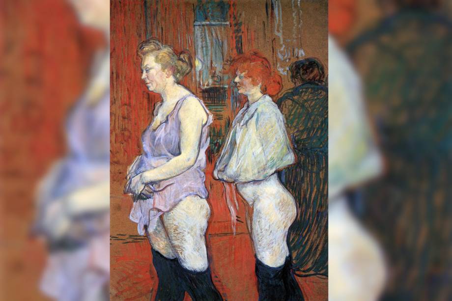 Toulouse-Lautrec - A inspeção médica, de 1894