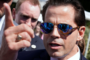 O diretor de comunicações da Casa Branca, Anthony Scaramucci, que trabalha com Donald Trump