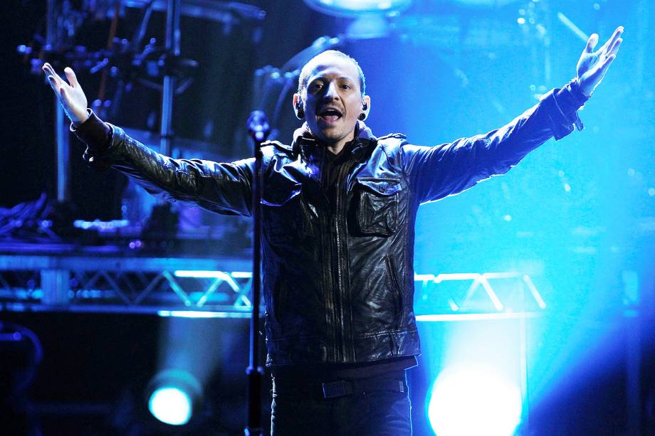 Chester Bennington, vocalista da banda de rock Linkin Park