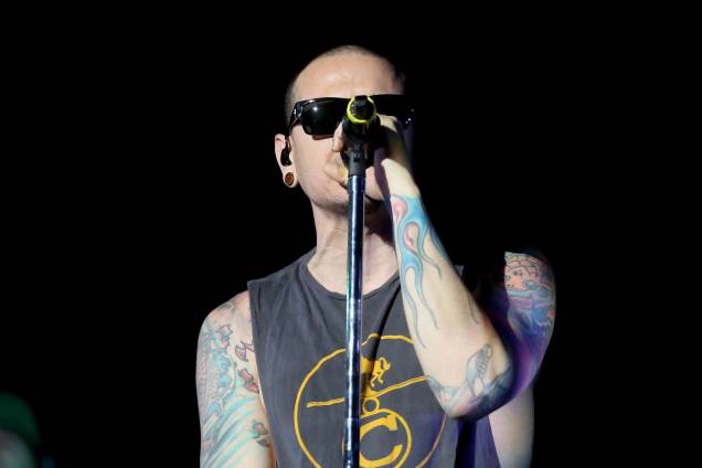 Chester Bennington - Show da banda Linkin Park no Maximus Festival 2017, realizado no Autódromo de Interlagos, na zona sul de São Paulo - 13/05/2017 Chester Bennington - Show da banda Linkin Park no Maximus Festival 2017, realizado no Autódromo de Interlagos, na zona sul de São Paulo - 13/05/2017