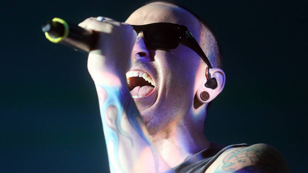 Chester Bennington, vocalista da banda de rock Linkin Park