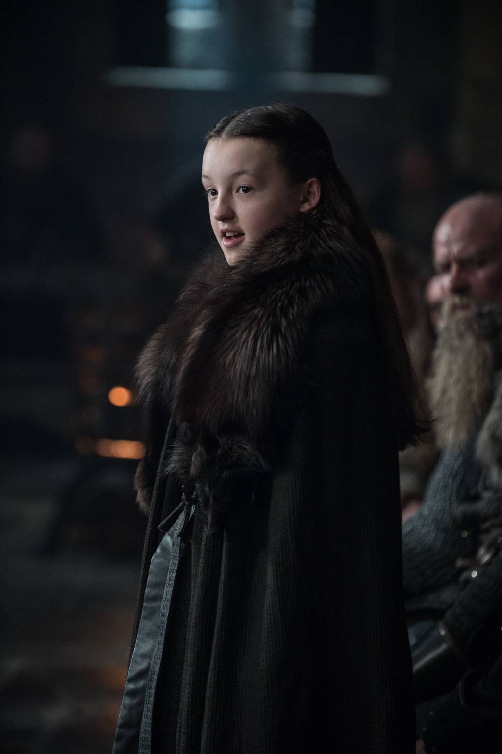 Lyanna Mormont (Bella Ramsey) – GoT S7 – Ep. 01