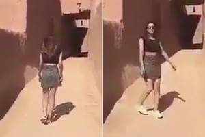 Jovem é presa na Arábia Saudita por usar minissaia