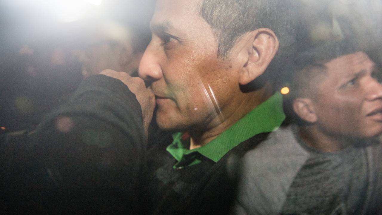 Ollanta Humala, ex-presidente do Peru, se apresenta à Justiça em Lima