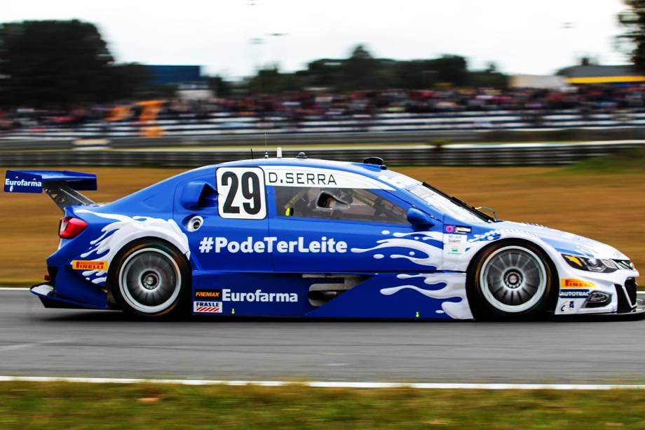 O piloto Daniel Serra foi o vencedor da quinta etapa da Stock Car 2017, no Autódromo Internacional de Curitiba (PR) - 02/07/2017