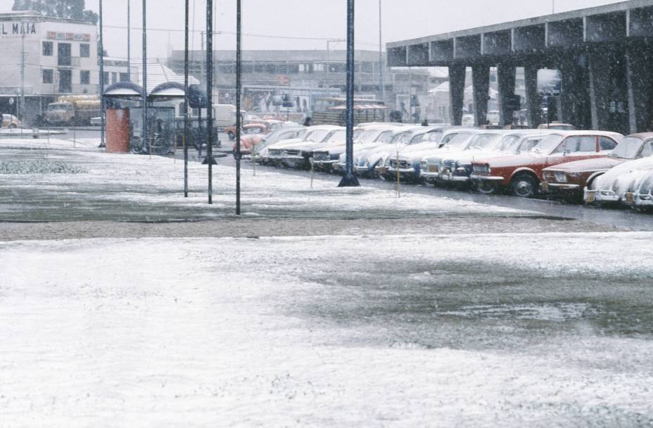 Curitiba debaixo de neve