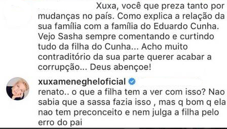 Xuxa sasha cunha