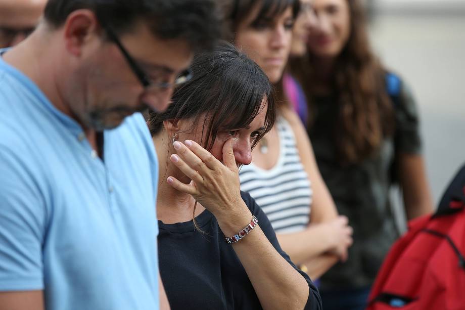 Barcelona realiza uma grande marcha contra o terrorismo e pela paz após os atentados da semana passada na capital catalã - 26/08/2017