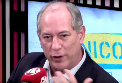 Ciro Gomes, no programa Pânico na Band