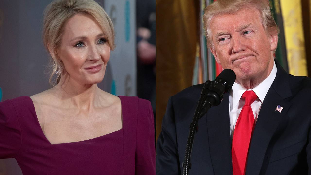 JK Rowling e Donald Trump