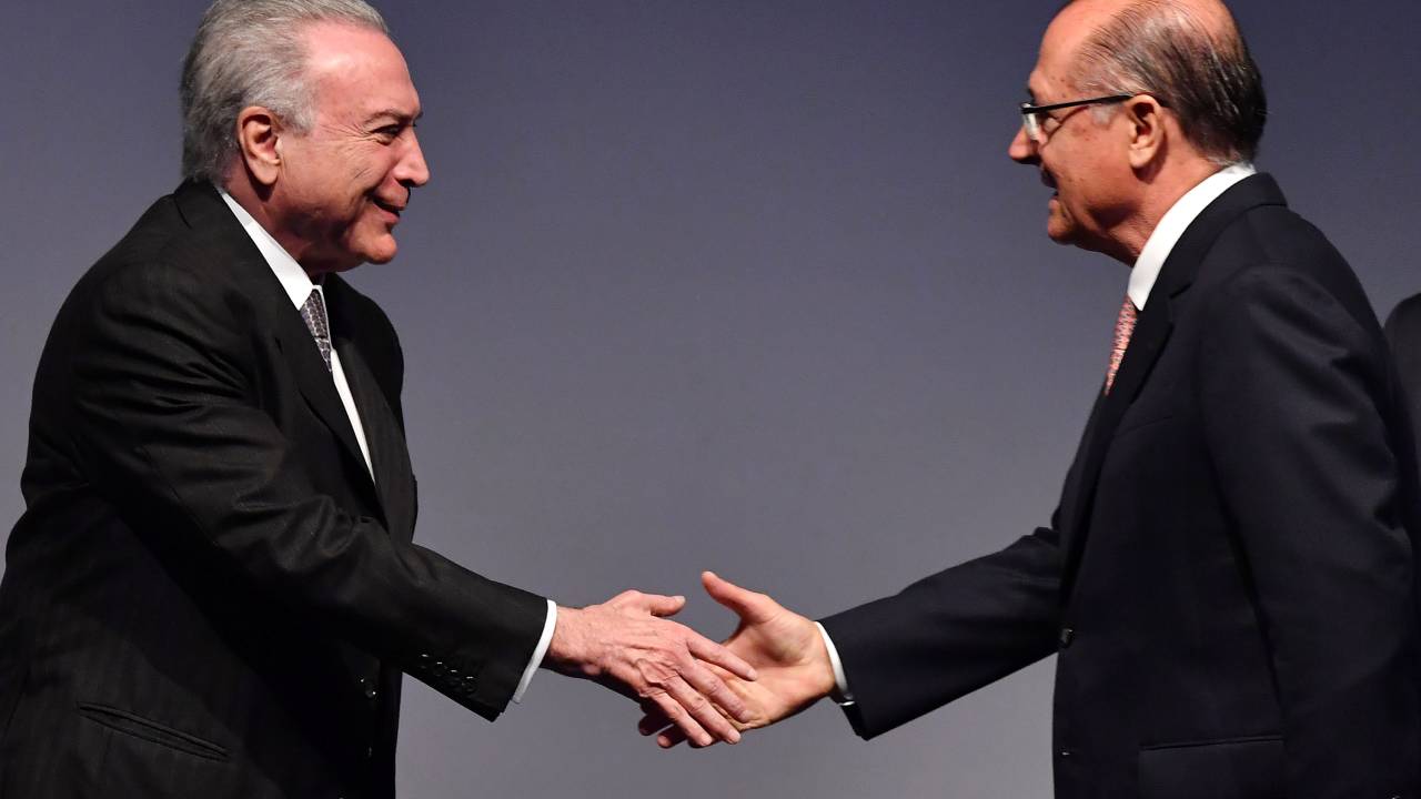 Michel Temer e Geraldo Alckmin