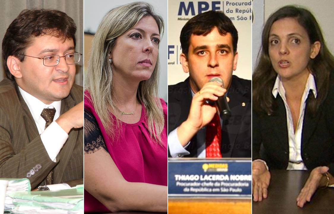 José Roberto Pimenta Oliveira, Thaméa Danelon, Thiago Lacerda Nobre e Anamara Osório da Silva