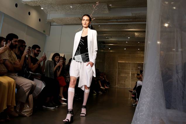 Desfile de Raquel Davidowicz durante a São Paulo Fashion Week N44, na Bienal Desfile de Raquel Davidowicz durante a São Paulo Fashion Week N44, na Bienal