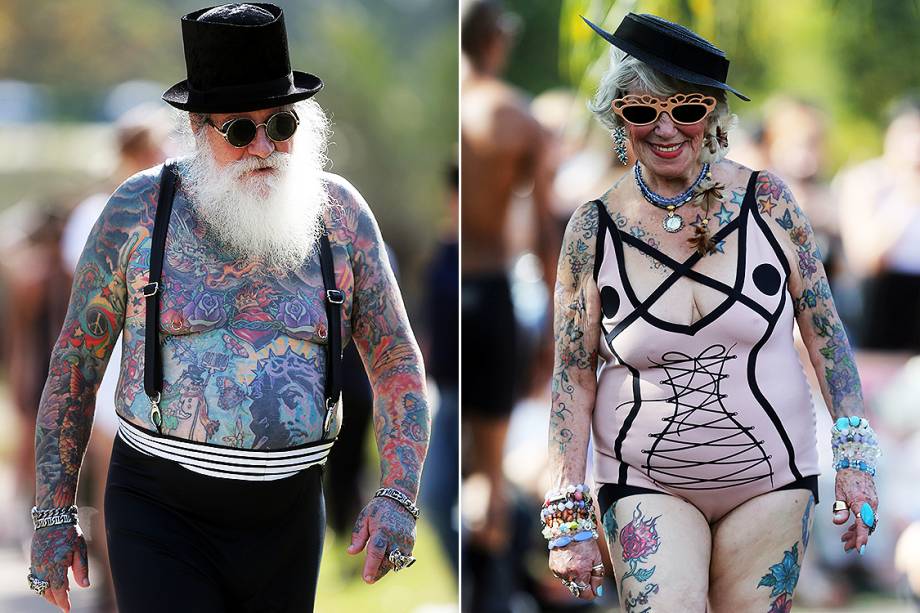 Modelos durante desfile da grife Ronaldo Fraga na São Paulo Fashion Week N44, na Bienal do Ibirapuera - 30/08/2017