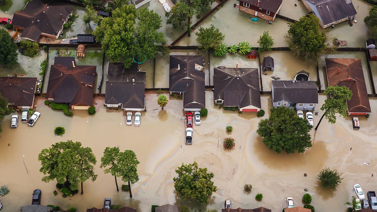 Harvey em Houston