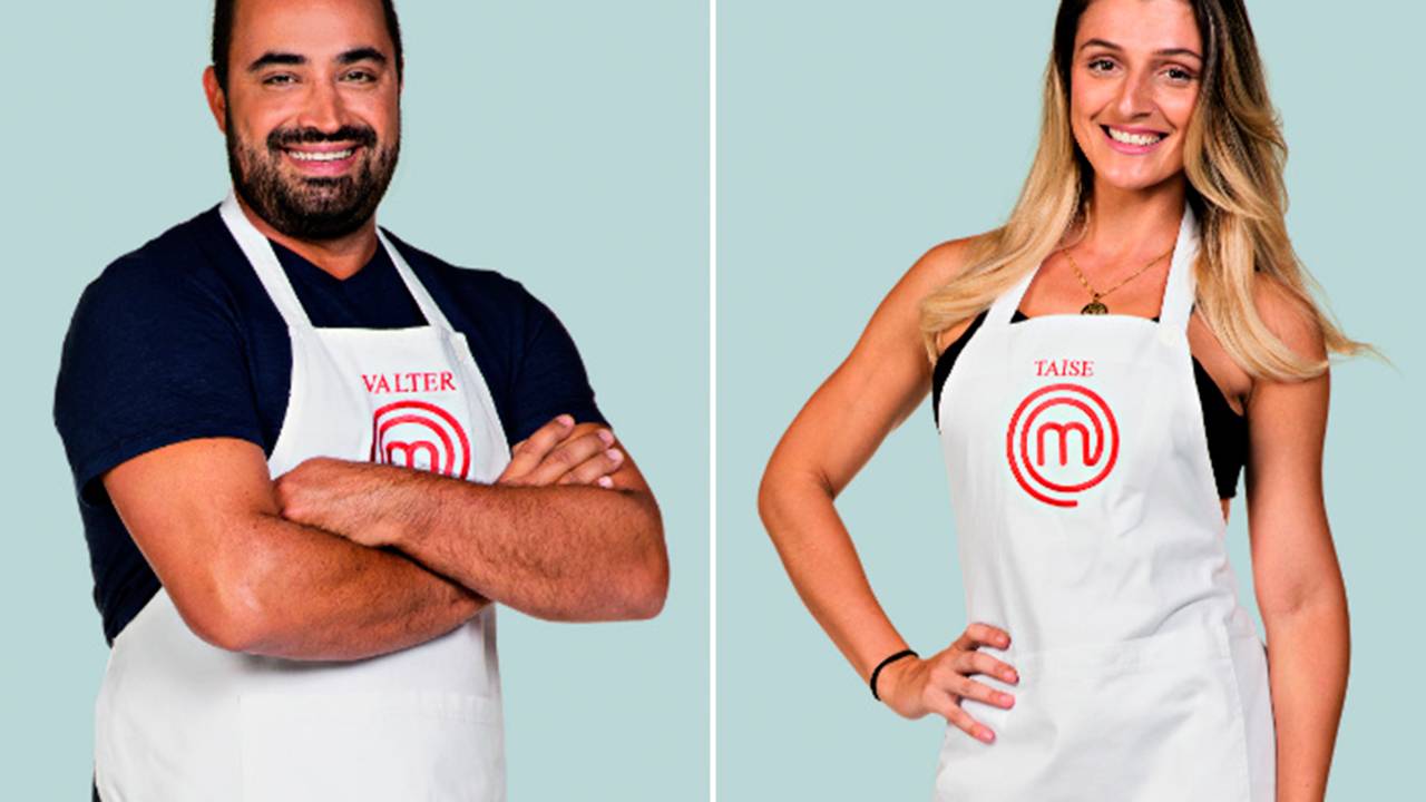 Valter e Taise, ex-participantes do ‘MasterChef’, assumem namoro